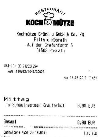 dduv Hffner Kochmtze Restaurant